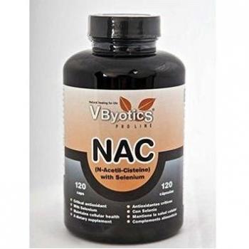 Vbyotics NAC (N-Acetil Cisteína) 828mg, 180 cápsulas
