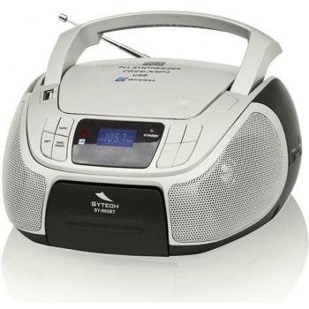 Sytech SY 992BT - Radio (FM, CD, MP3, USB) color negro