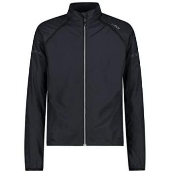 CMP Men's Jacket with Detachable Sleeves - Black/Gray - Size 50