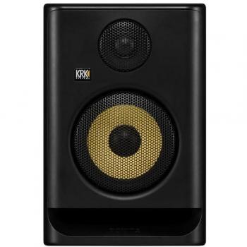 KRK Rokit RP5 G5 Monitor de Estudio de Campo Cercano Activo 5 pulgadas, 20 W, respuesta de frecuencia de 43 Hz a 40 kHz, amplificación activa, diseño bi-amplificado con woo