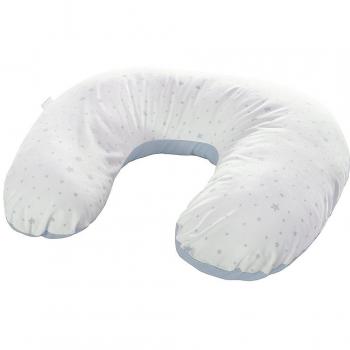 Uzturre AL00P-MIX_AZ - Almohada lactancia pequeña, unisex, color azulón