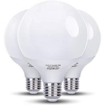 Aigostar - Bombilla LED E27 G95 Globo 15W