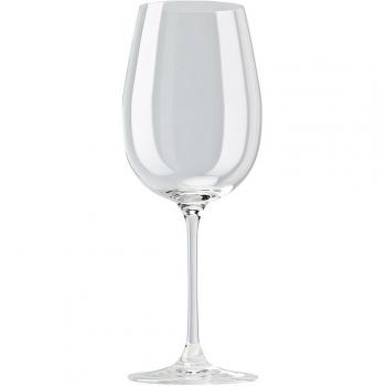 Copa de Vino Tinto Burdeos DiVino Glatt 580 ml, Transparente, Pack de 6