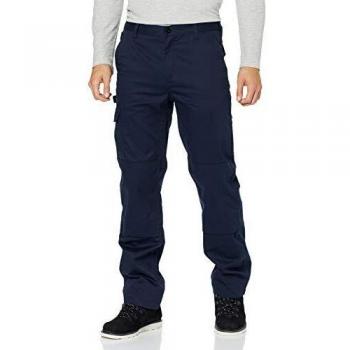 Pantalón de Trabajo Cargo Profesional para Hombre Regatta Pro, Resistente al Agua, Color Azul Marino, Talla 32 Regular