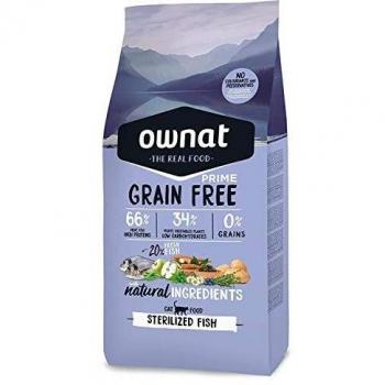Ownat Gato Prime Grain Free sterilized Fish