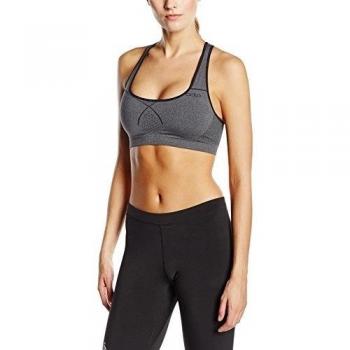 Odlo Sports BH Seamless Medium - Sujetador deportivo para mujer, color gris, talla L