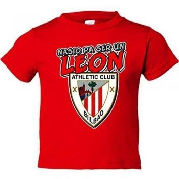 Camiseta niño nacido para ser un leon Athletic Club de Bilbao - Rojo, 7-8 años