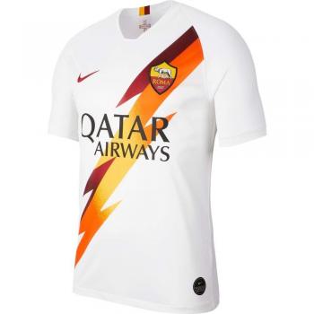 Nike Roma M Nk BRT Stad JSY SS AW Short Sleeve Top, Hombre, White/Team Crimson, S