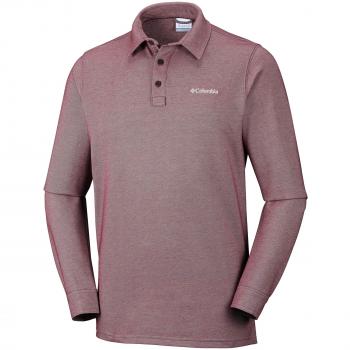 Columbia Men Long-Sleeve T-Shirt Pilot Peak, Größe:XL, Farbe:Red Element