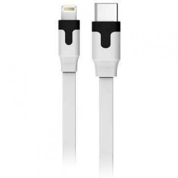 Muvit Cable Lightning MFI a Tipo C 2.0 3A 2m Blanco