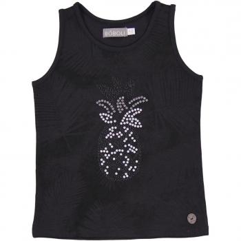 Bóboli 473105-8064, Camiseta sin Mangas para Niñas, Gris