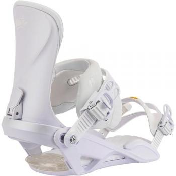 Fijaciones de Snowboard Nitro Ivy 2024 Blanco Perla S-M