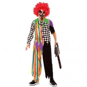 Disfraz de Payaso Siniestro Multicolor para niño