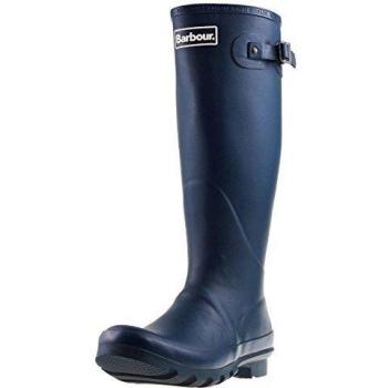 Barbour Mens Bede Winter Waterproof Wellington Snow Rain Mid Calf Boots - Navy - 9