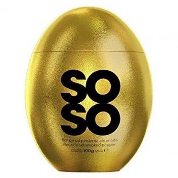 Soso Huevo Flor de Sal Pimienta Ahumada - 100 gr
