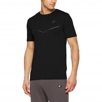 Nike Tech – Camiseta de, invierno, hombre, color Negro / negro /