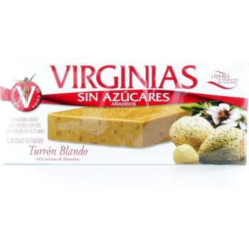 Virginias - Turron Blando Sin Azúcar, 185 g