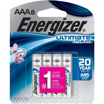 Energizer Ultimate Lithium AAA Batteries, 8 Count