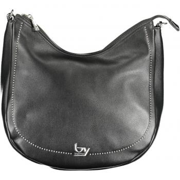 Byblos Elegant Black Polyurethane Handbag