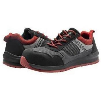 Zapato Street Negro/Rojo 72350 BR S1P T-38