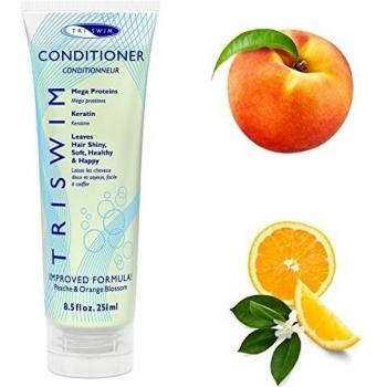 TRISWIM Moisturizing Hair Regenerating Conditioner For Swimmers Lychee Mango