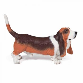 Papo Basset Hound Figurine - Realistic Dog Model