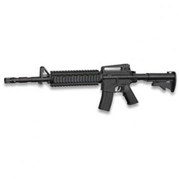 Arma larga Airsoft de aire suave Cyma mini, sistema de muelle, no incluye láser, usa bolas de PVC 6 mm, 38228