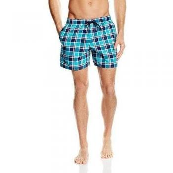 adidas Check Short SL - Bañador para hombre, color azul / rojo, talla M