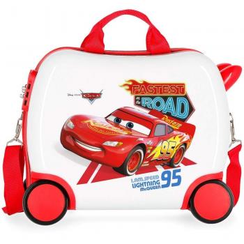 Disney Cars Good Mood Maleta Infantil Multicolor 50x38x20 cms Rígida ABS Cierre combinación 25L 2Kgs 4 Ruedas Equipaje de Mano