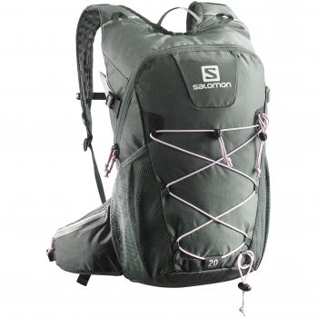 Salomon 20 l Mochila de excursionismo, evasion 20, gris oscuro y rosa