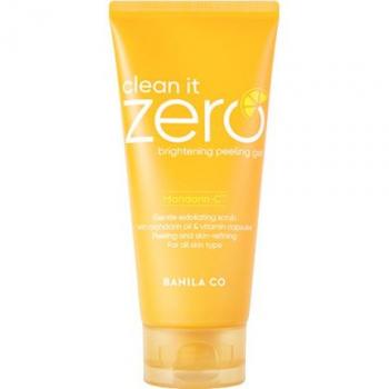 Banila Co Clean It Zero Brightening Peeling Gel 120ml - Exfoliante corporal con efecto alisante para iluminar la piel, formulado con mandarina y vitamina C, ideal para una limpieza profunda y renovación celular