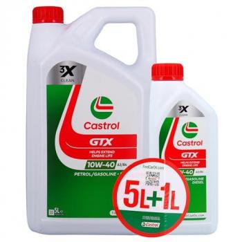 Aceite de Motor Castrol GTX 10W-40 A3/B4 6L
