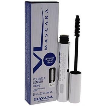 Mavala volumen y longitud Mascara, cremoso, Negro