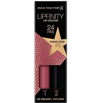 Max Factor Lipfinity Rising Stars Long-Lasting Liquid Lipstick with Balm Shade 084 Rising Star 2 pc