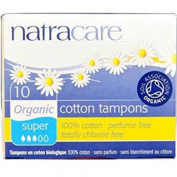 Naturaleza, tampones de algodón orgánico, súper
