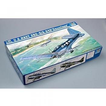 MODELLISMO TRUMPETER KIT MODELLINO AEREO SBD5A DAUNTLESS 132