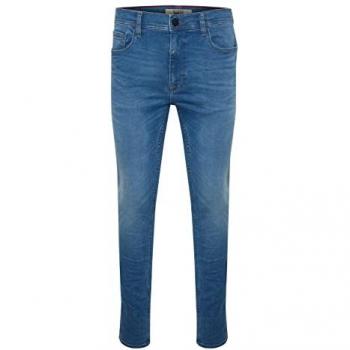 Jeans 5-Pocket Slim Fit Multiflex Jet para Hombre, Talla 40, Largo 34, Azul Denim