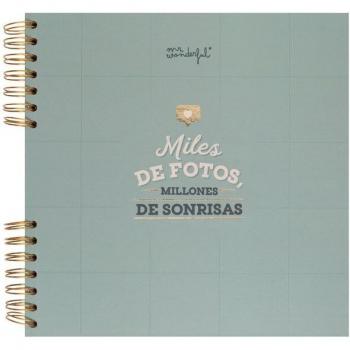 Álbum de fotos Mr Wonderful - Miles de fotos, millones de sonrisas - 33x31x2 Cms