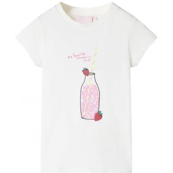 Camiseta infantil color crudo 116