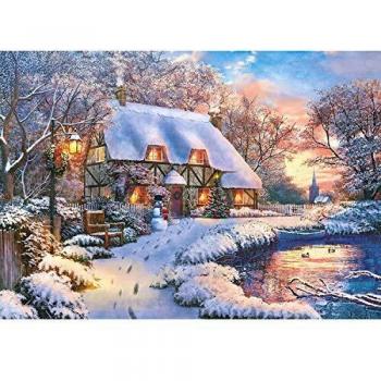 Puzzle 500 Winter Cottage