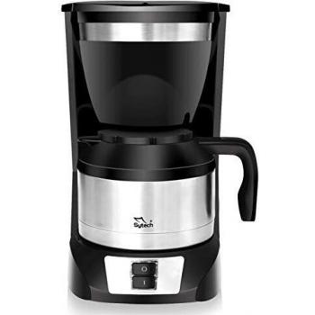 Sytech cafetera de Goteo, 8-10 Tazas, Jarra termica, Acero INOX, 800w
