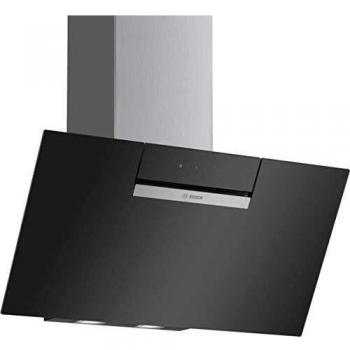 Bosch DWK87EM60 Serie 2 Wandesse/B / 80 cm/negro/opcional de recirculación o salida de aire/TouchSelect/Nivel intensivo/Filtro de grasa metálico