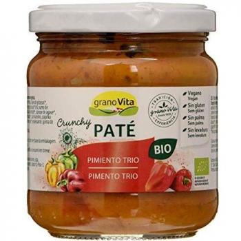 PATE CRUNCHY Y PIMIENTO TRIO BIO 175GR