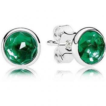 Pendientes de plata Gotas de mayo de Pandora 290738NRG