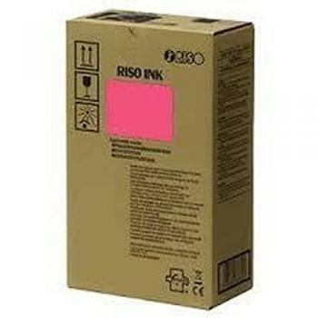 Cartucho de Tinta Original RISO 30818 Rosa Fluorescente (Pack 2)