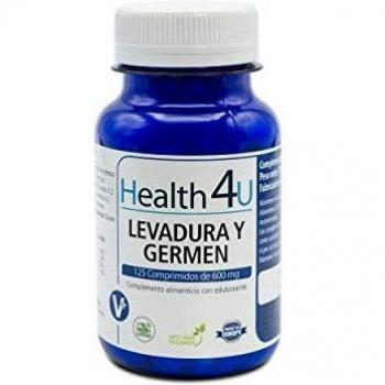 Brewer's Yeast and Wheat Germ 125 Tablets 600mg