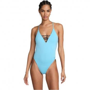 Nike Swim Crossback Traje de Baño Azul