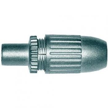 Axing CKS 5-00 - Conector de antena IEC apantallado con carcasa de metal fundido