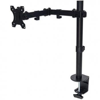 Manhattan Universal Monitor Mount with Double-Link Swing Arm, Holds One 13 to 32 LCD Monitor up to 8 kg