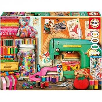 Educa Puzzle 1000 Piezas Rincón de Costura